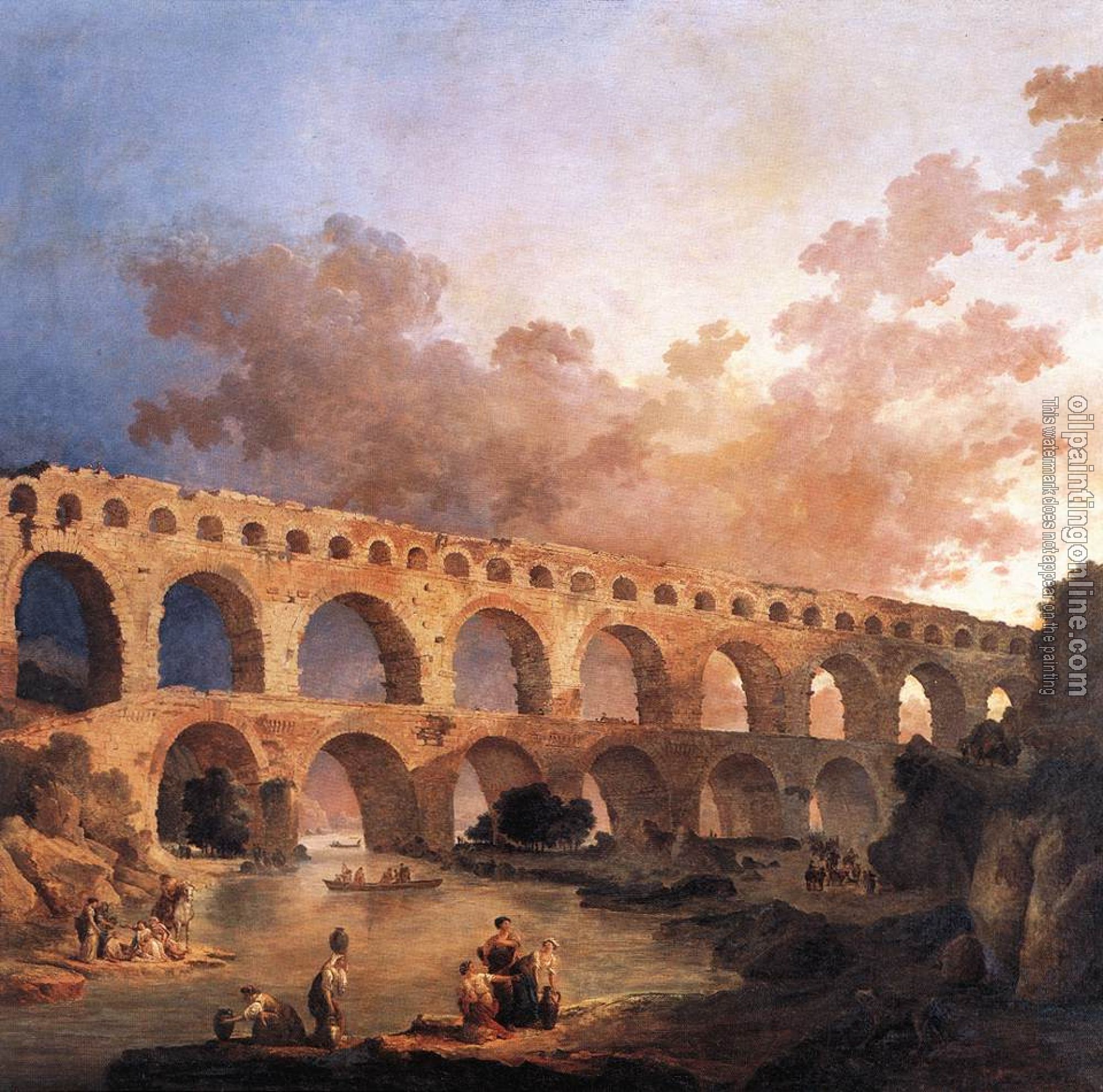 Robert, Hubert - The Pont du Gard